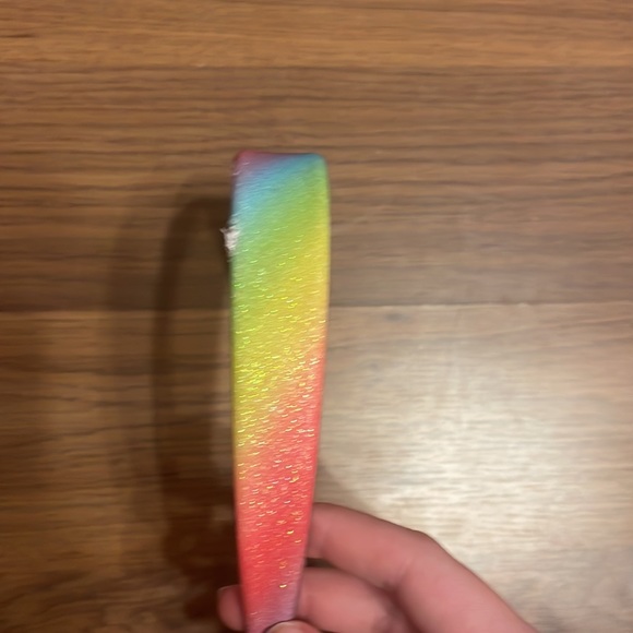 Rainbow glitter headband - Picture 2 of 3